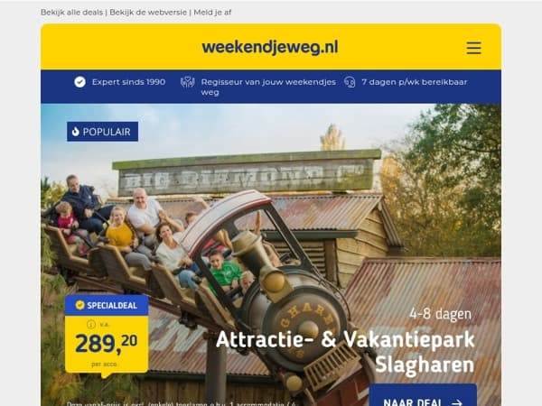 ⏰ Nog héél even: boek deze flashdeals nu het nog kan ⚡ – Weg = weg! 😱