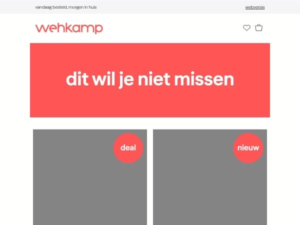 Dit wil je niet missen. Bekijk nu de beste deals en de nieuwste collecties 🤩