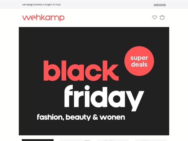 Shop Black Friday super deals 🖤