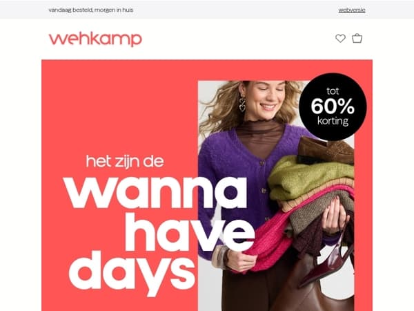 Wannahave Days & LINDA.koopzondag 🥳