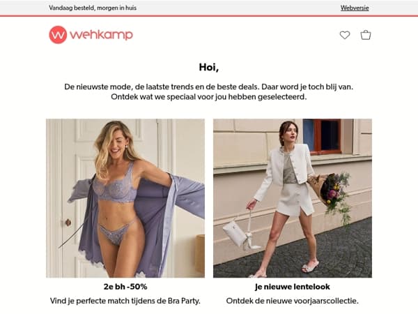 De nieuwe deals staan voor je klaar 🤩