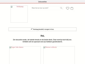 📣 Tot 50% + 20% extra korting op veel winterse fashion