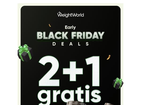⚡️ Black Friday is dichtbij – voordeel nu al hier