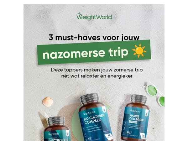 3 must-haves voor een zorgeloze nazomerse trip ☀️