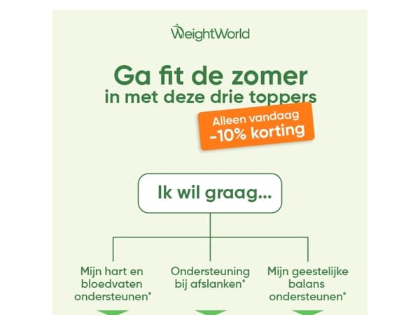 Ga fit de zomer in met deze drie toppers 💪