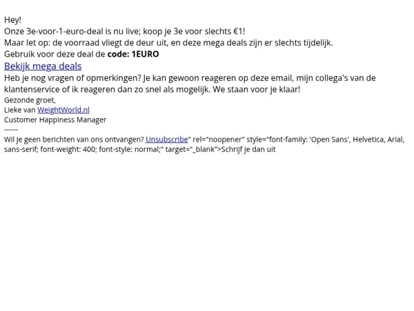 Je mist iets groots... 🥺