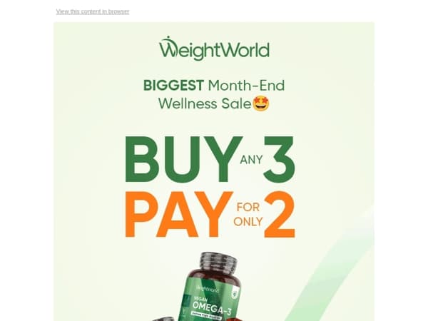 BIGGEST Month-End Sale: Buy 3, Pay for Only 2!🤩