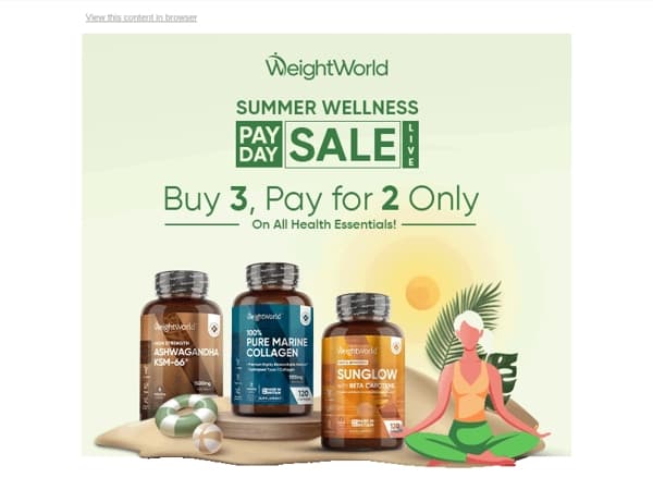 Account Credited: Buy 3, Pay for 2 Offer Inside!