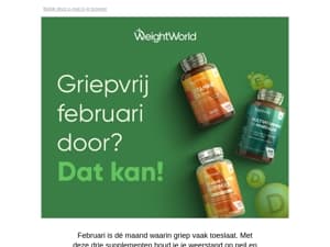 Houd je wintergriepje buiten de deur in februari 💪