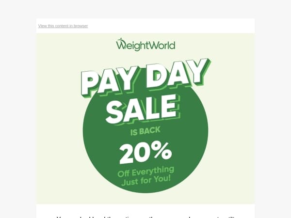 Going... Going... Gone! Claim Your 20% Off Now! ⏳