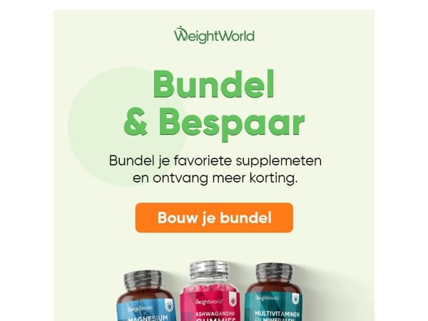 ☀️ Populaire Bundel Deals in de zomermaanden