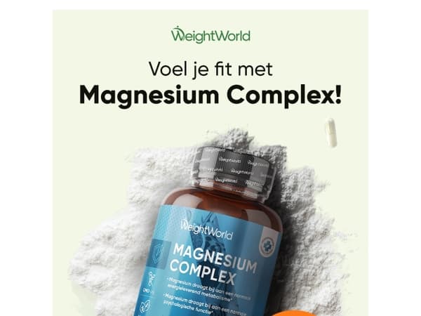 💡 NIEUW: Ontdek de voordelen van Magnesium Complex