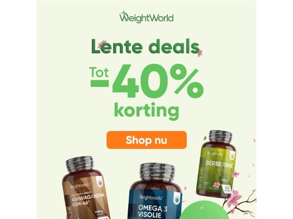 Heb je al een van onze Lente deals gescoord?