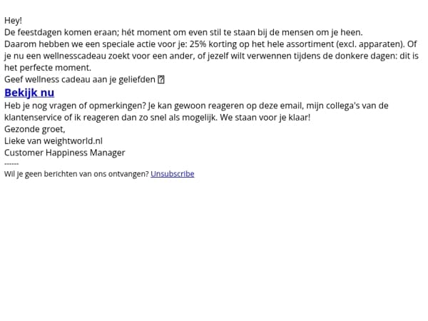 Alvast een cadeau 🎁