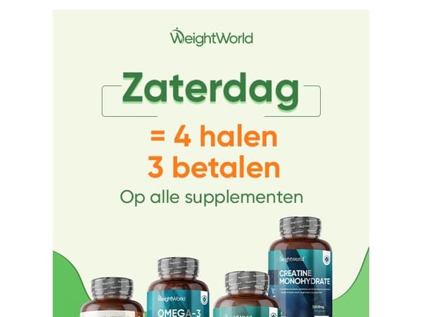 Zaterdag = 4 halen 3 betalen🏃‍♀️‍➡️