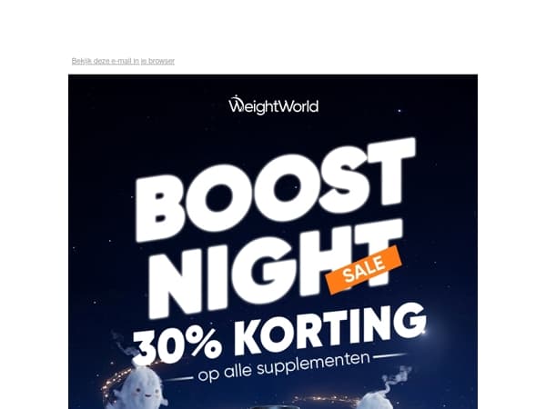 30% korting!? 😱