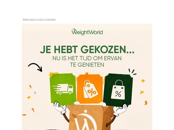 🤯 Zoveel voordeel in één e-mail