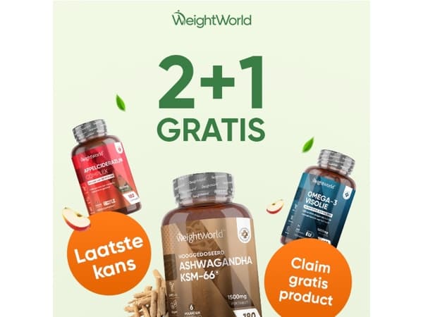 Laatste kans: 2+1 gratis op ALLES