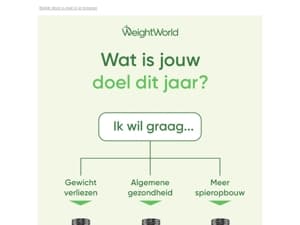 Wat is jouw doel dit jaar? 💪