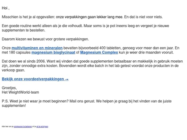Meer capsules per pot? Daar zit een reden achter!