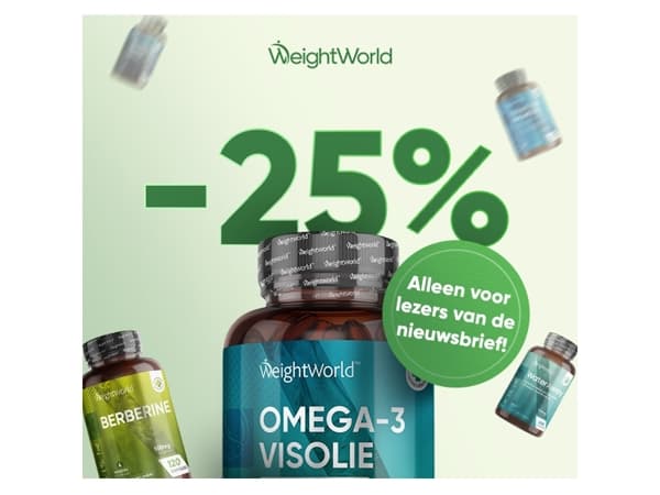 Extra korting voor nieuwsbrieflezers.. 👀