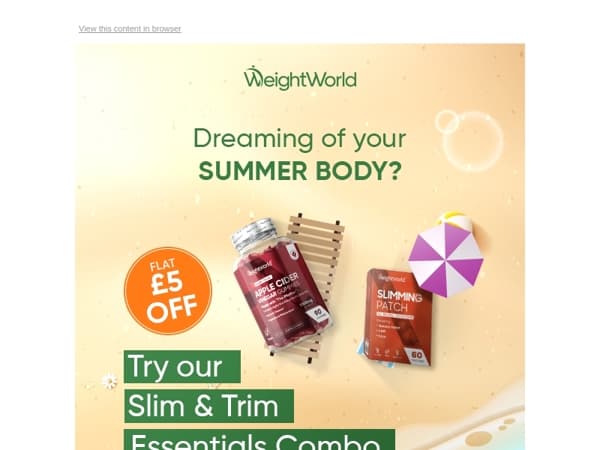 Save £5 & Glow Up With The Slim & Trim Essentials Combo☀️