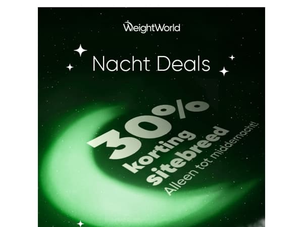 Deze deal houdt je wakker! 🌚