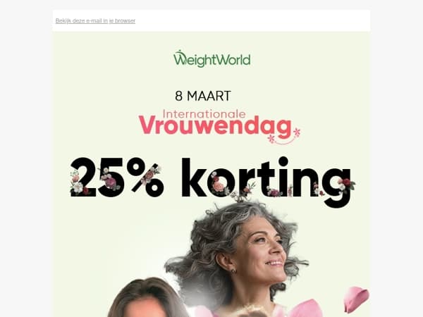 Extra voordeel voor haar 💜