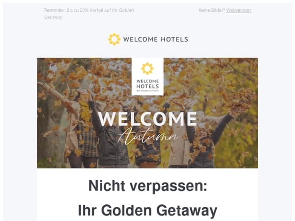 WELCOME Autumn