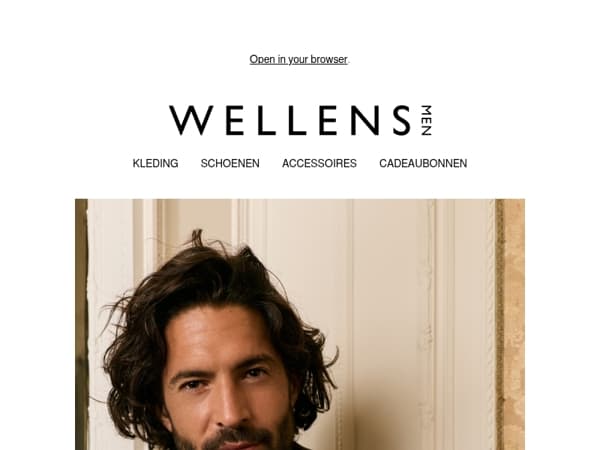 Ontdek de herfst/winter collectie bij Wellens Men