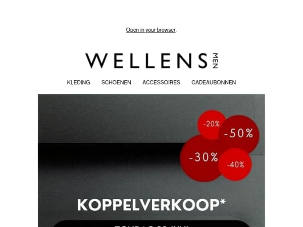 Zondag extra lang open – koppelverkoop