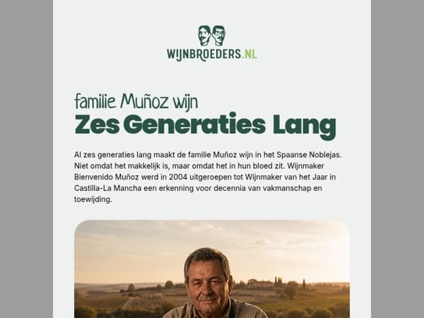 Midweekdeal: Legado Muñoz nu voor €5,95