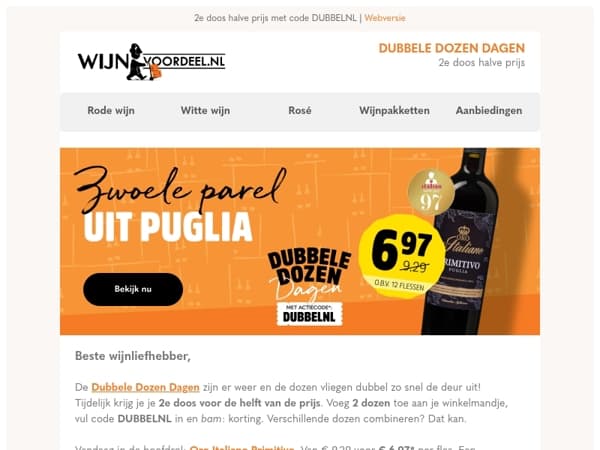 97 punten en zwoel Italiaans rood