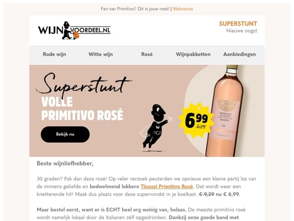 SUPERSTUNT | Primitivo Rosé is terug