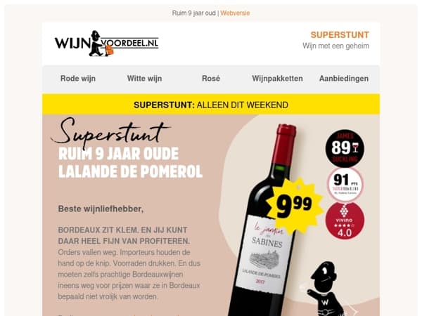 SUPERSTUNT | Lalande de Pomerol met een geheim