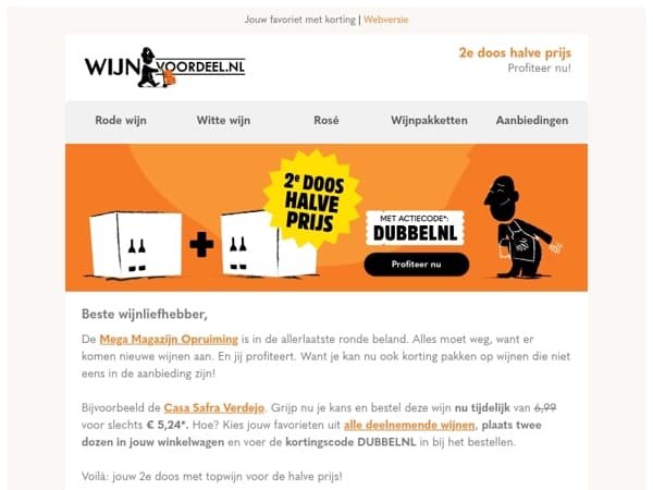 Casa Safra Verdejo | 2e doos halve prijs