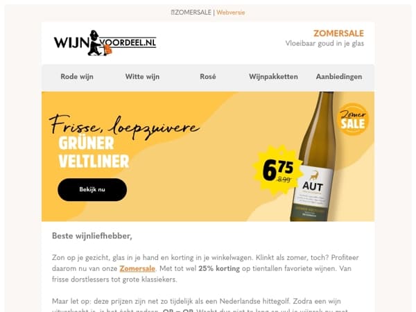 Loepzuivere Grüner Veltliner | Vloeibaar goud in je glas