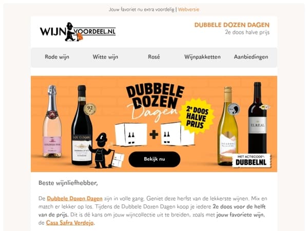 ⚠️ Wine alert | 2e doos halve prijs