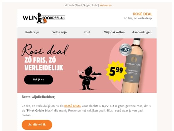 ROSÉ DEAL | Dit is geen gewone rosé…