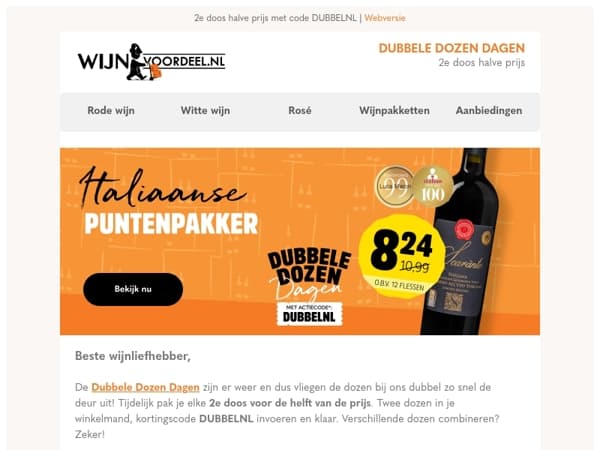 Dubbele Dozen Dagen zijn terug!