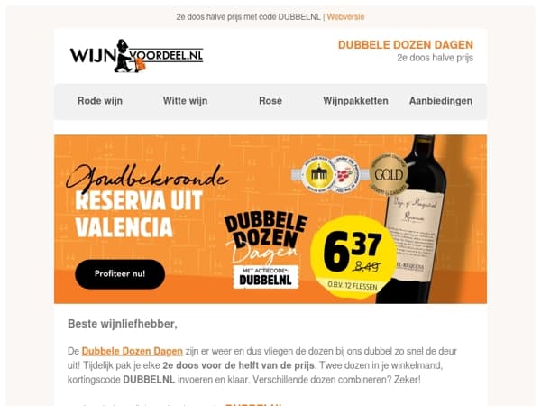 Magistraal mooie Reserva | 2x Goud