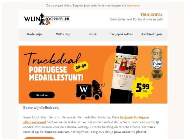 Portugese medailleSTUNT… voor € 5,99!