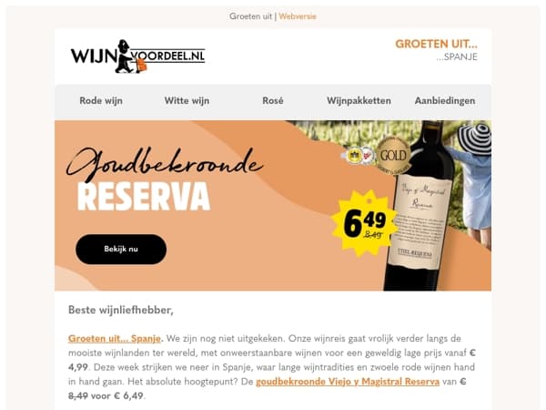 Magistraal mooie en goudbekroonde Viejo y Magistral Reserva