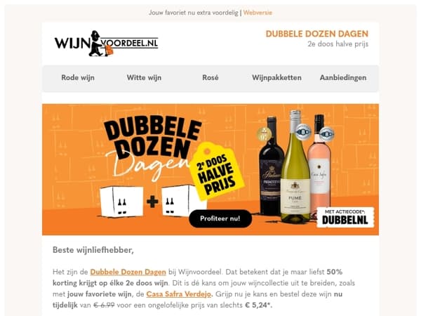 Casa Safra Verdejo 2e doos halve prijs
