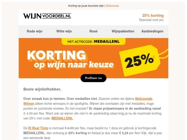 Nu: 25% korting op jouw favoriet