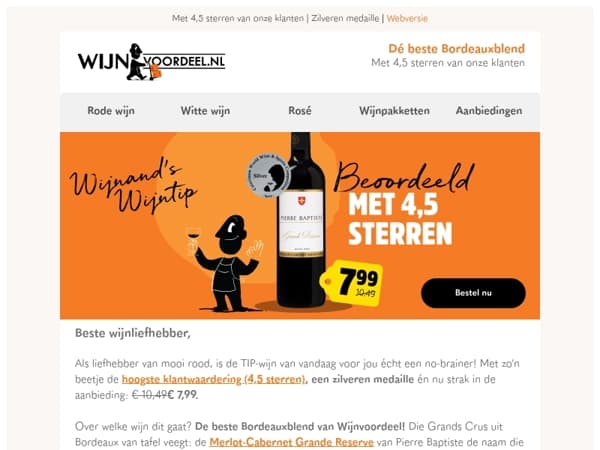 Dé beste Bordeauxblend van Wijnvoordeel!