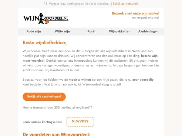 De voordelen van Wijnvoordeel