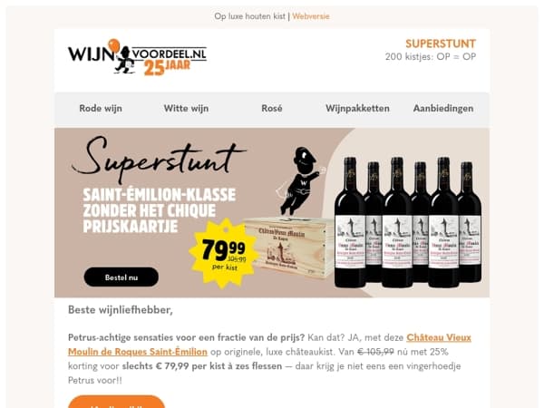 SUPERSTUNT | 'Petrus' van Saint-Émilion | Puur fluweel