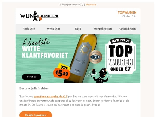🚨 TOPNIEUWS: Absolute witte klantfavoriet