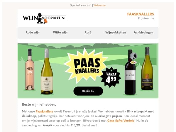 WOW! Casa Safra Verdejo nu met paaskorting🐣🐰🌷